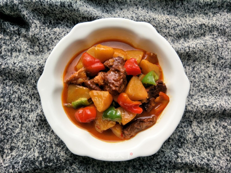 Beef Stew with Braised Potatoes