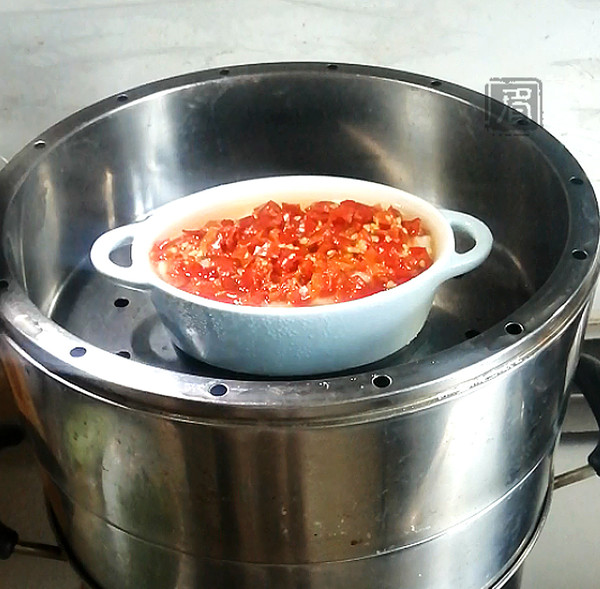 Steamed Fish Fillet Tofu with Chopped Pepper recipe