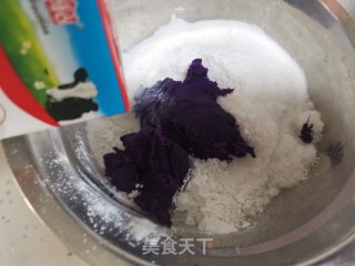 Purple Sweet Potato Cake recipe