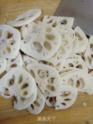 Cold Lotus Root Slices recipe