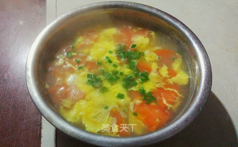 Egg Delicacy-sweet and Sour Tomato Egg Drop Soup recipe