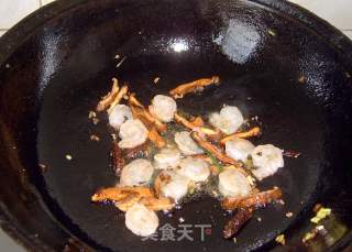 Shiitake, Leek and Shrimp recipe