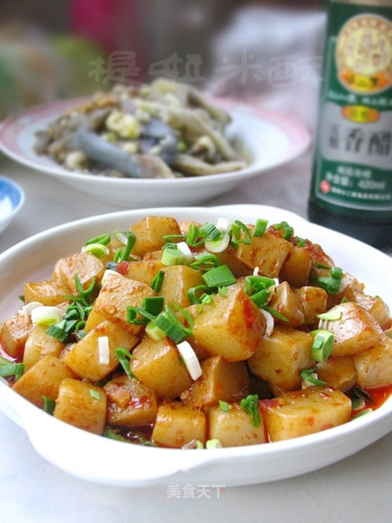 Easy Cooking of Intestinal Scavenger-roasted Konjac Tofu recipe