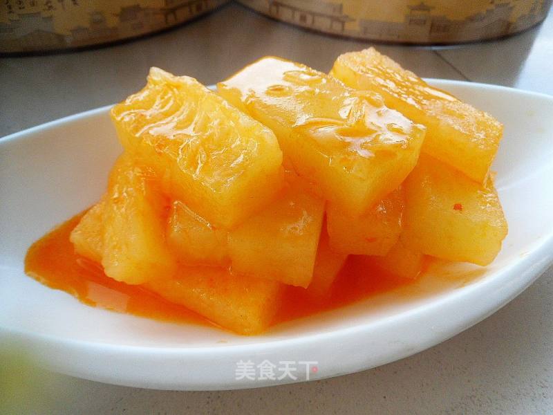 Braised Winter Melon with Thai Spicy Sauce recipe