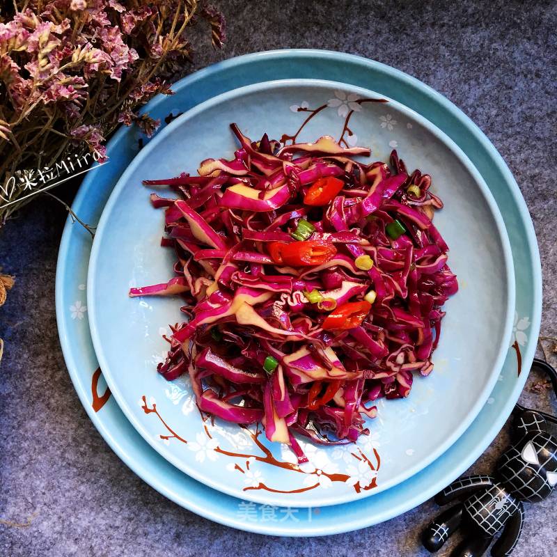 Simmered Purple Cabbage recipe