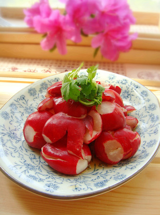 Sweet and Sour Cherry Radish recipe