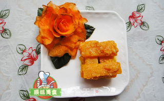 Baked Pumpkin with Salted Egg Yolk recipe