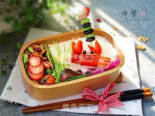 Little Crab Fun Bento recipe