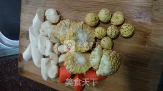 Chinese Yam Chestnut Soup with Pork Bones recipe