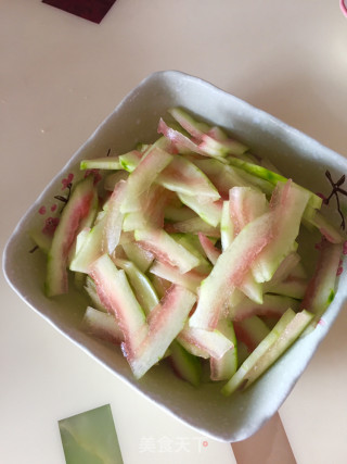 Cold Watermelon Peel recipe