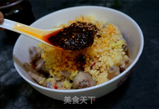 Chicken Feet Mixed with Garlic recipe