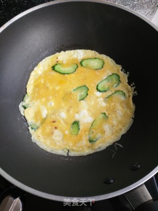 Cucumber Omelette recipe