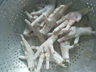 Lemon Soaked Chicken Feet recipe