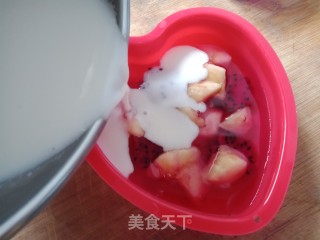 Milk Fruit Jelly recipe