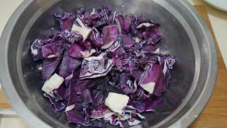 Purple Cabbage Hollow Noodles recipe