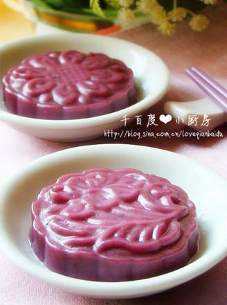 Purple Potato Bean Paste recipe