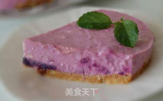 Purple Sweet Potato Frozen Cheesecake recipe