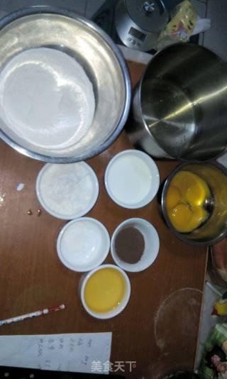 Chiffon Cake, Chocolate Flavor recipe