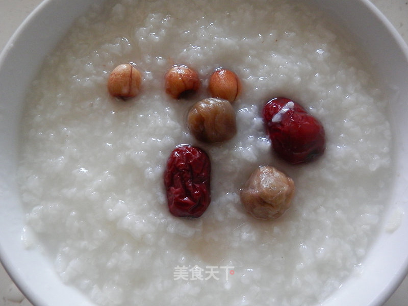 Jujube and Lotus Porridge recipe