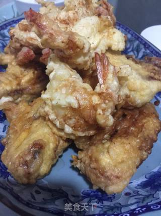 Spicy Deep-fried Chicken Wings recipe