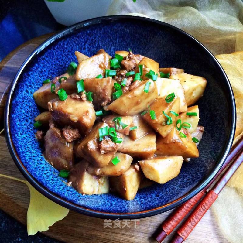 Roast Taro recipe