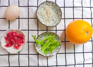 Orange Steamed Egg recipe