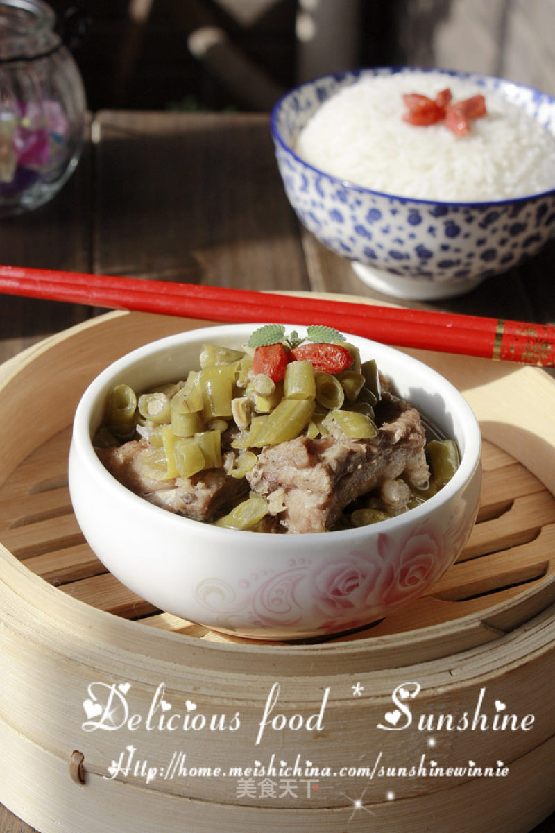 The Deliciousness of Rice ----- Steamed Pork Ribs with Capers recipe
