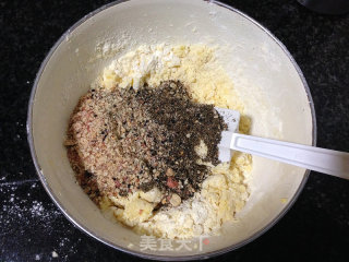 Peanut Sesame Shortbread recipe