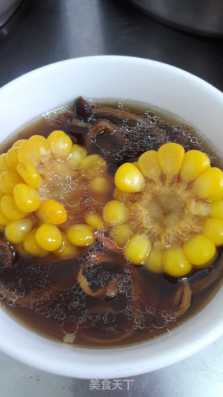 Mushroom Corn Soup recipe