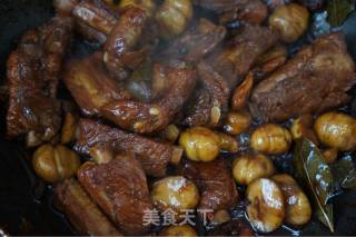 【shandong】chinese Chestnut Roasted Ribs recipe