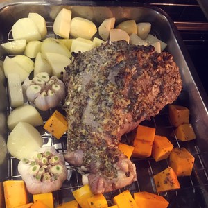 Australian Traditional Roast Leg of Lamb recipe