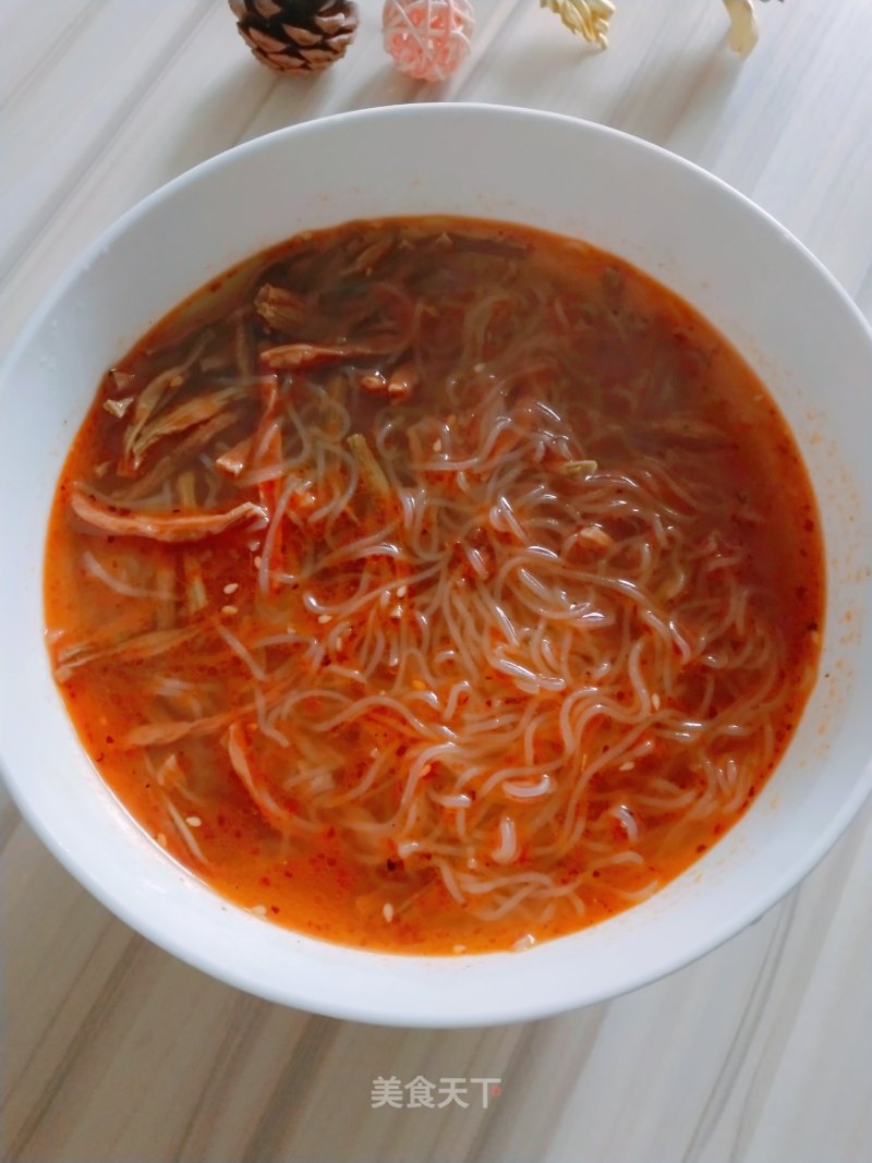 Hot and Sour Vermicelli recipe