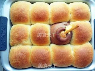 #柏翠大赛#pooh Bears Squeezing Small Bread recipe