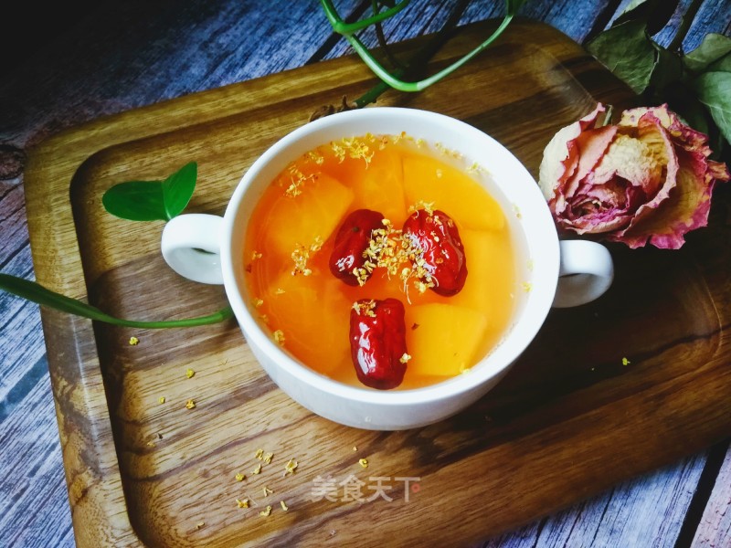 Stewed Papaya with Rock Sugar recipe
