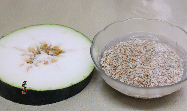 Winter Melon and Coix Seed Pork Soup recipe