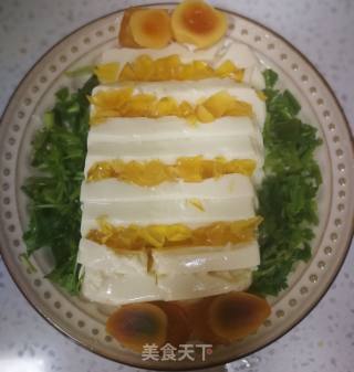 Tofu with Preserved Egg recipe