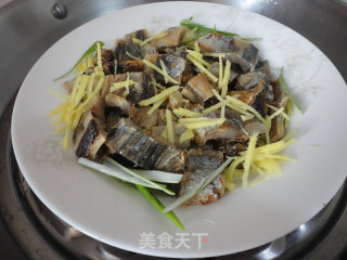 Steamed Dried Salted Fish recipe