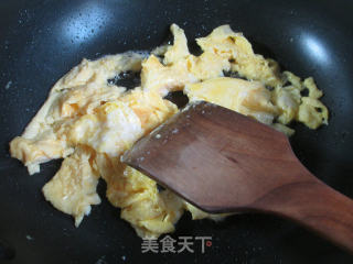 Pickled Mustard Slices, Duck Egg and Fried Whip Bamboo Shoots recipe