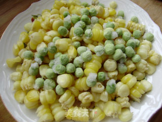 Home Cooking-colorful Corn Kernels recipe