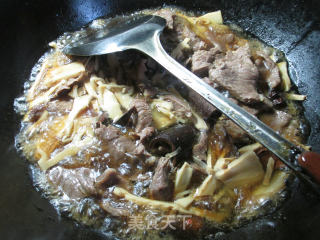 Roast Beef with Bamboo Shoots recipe