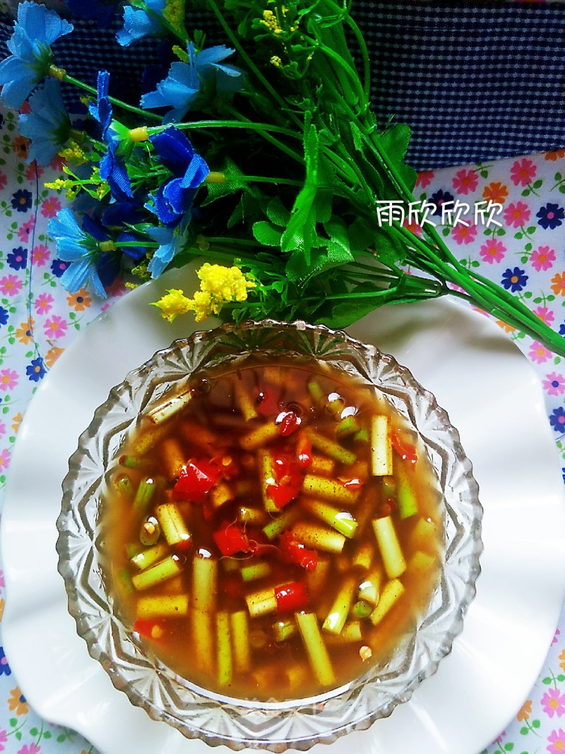 Pickled Garlic Stalks in Vinegar recipe
