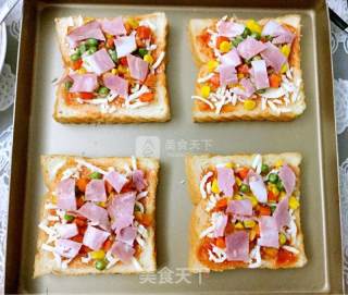 Toast Bacon Pizza recipe