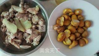 Braised Chicken with Chestnuts recipe