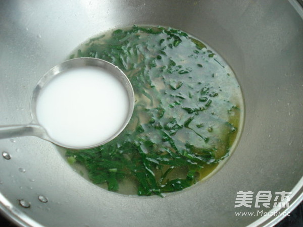 Spinach and Egg Soup recipe