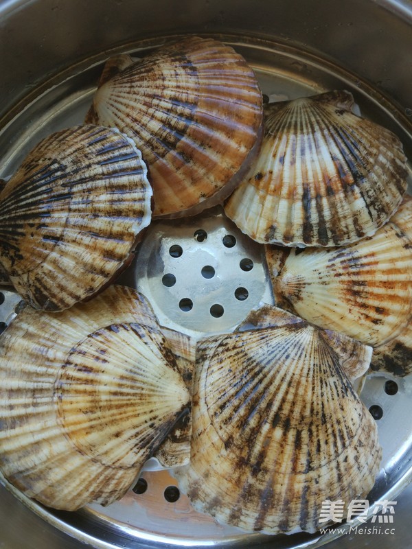 Steamed Scallops recipe