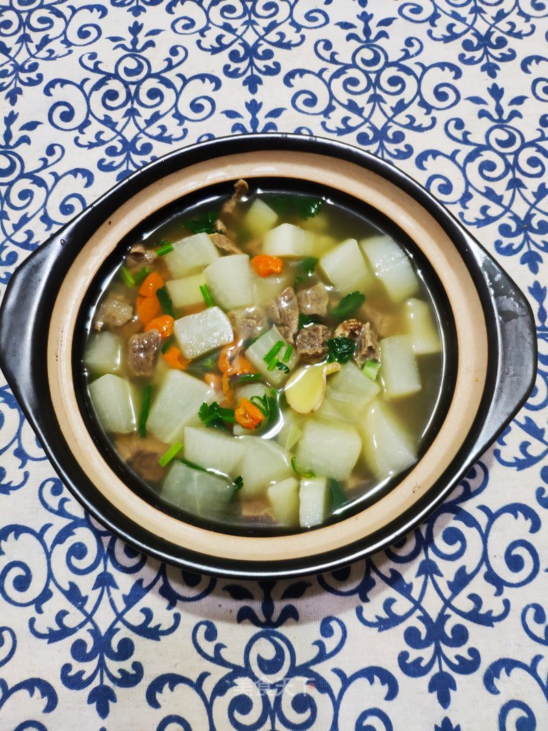 Radish Beef Stew recipe