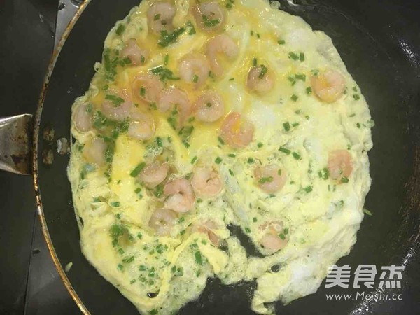 Shrimp Run Egg recipe