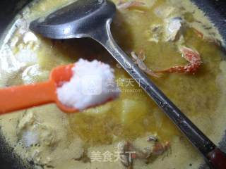 Curry Crab Potato Soup recipe