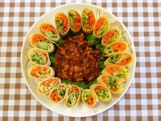 Step by Step Vegetable Rolls recipe