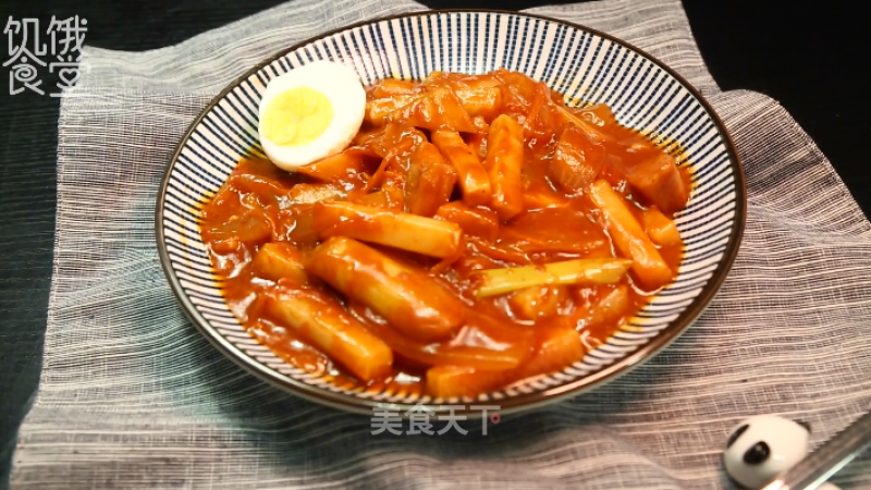 Korean Spicy Stir-fried Rice Cake recipe